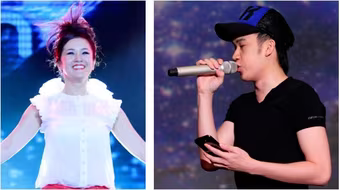 Hồng Nhung, Dương Triệu Vũ xuất hiện trên sân khấu Giọng hát Việt
