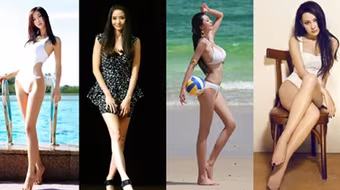 Những đôi chân dài đẹp nhất thế giới năm 2012