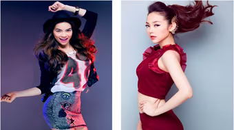 Minh Hằng, Hồ Ngọc Hà ngồi chung "ghế nóng"