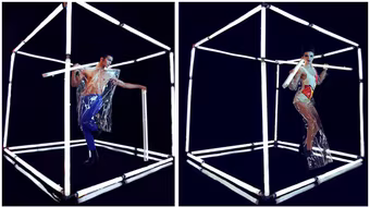 Thí sinh Next top "nghịch dại" với bóng đèn, hóa thành người ngoài hành tinh