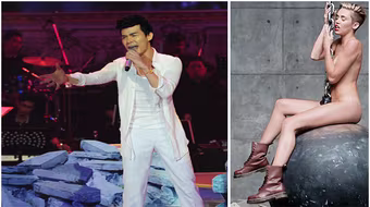 Hát ca khúc gây "sốc" của Miley, Nathan Lee tiếp tục dẫn đầu