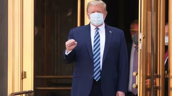 Tổng thống Mỹ Donald Trump xuất viện, trở lại Nhà Trắng