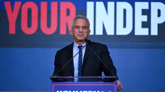 Ông Trump phát biểu sau kính chống đạn, nói về ứng viên độc lập Robert F. Kennedy Jr. 