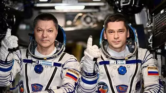 Hai phi hành gia Nga lập kỷ lục mới về thời gian lưu trú trên trạm ISS