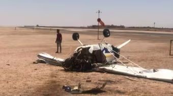 Máy bay quân sự Ai Cập rơi, toàn bộ phi hành đoàn thiệt mạng