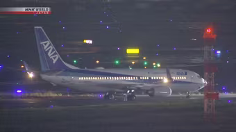 Máy bay chở 174 người gặp sự cố tại Nhật Bản