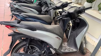 Công an phường Quan Hoa tìm chủ sở hữu chiếc xe máy Honda SH