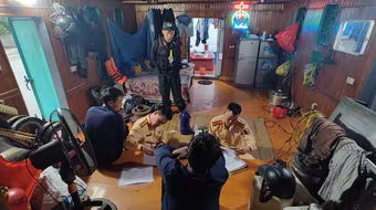 Dùng hóa đơn khống “lấp liếm” việc khai thác cát trái phép