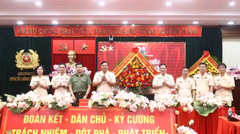 Xứng đáng là đơn vị đầu não, tham mưu chiến lược của Công an thành phố Hà Nội