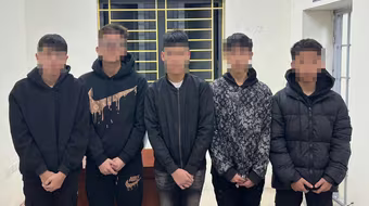 Lực lượng 141 kịp thời ngăn chặn nhóm thiếu niên mang hung khí đi ẩu đả