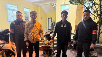 Bị lực lượng 141 truy đuổi, thanh niên dùng vỏ chai thủy tinh chống trả