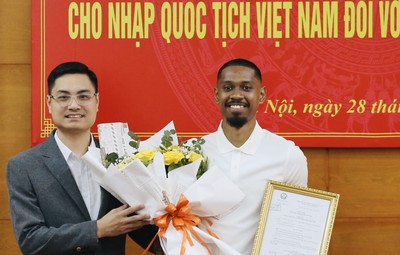 Pendant Quang Vinh chính thức có quốc tịch Việt Nam