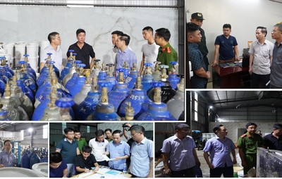 Triệt phá đường dây sản xuất, buôn bán khí N2O liên tỉnh quy mô lớn