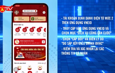 Cấp đổi thẻ Căn cước miễn phí khi thay đổi địa giới hành chính trên VNeID