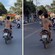 Cảnh sát giao thông khống chế thanh niên “ngáo đá” cầm dao rựa “múa” giữa đường