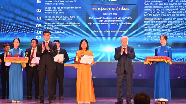 Nữ tiến sĩ “dành cả thanh xuân” để tối ưu thuốc điều trị từ vật liệu y sinh