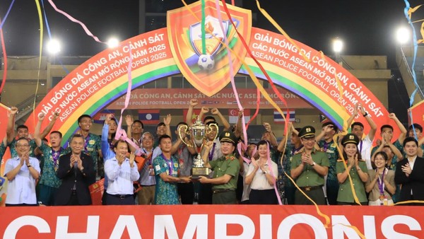Việt Nam vô địch giải bóng đá Công an, Cảnh sát ASEAN mở rộng 2025
