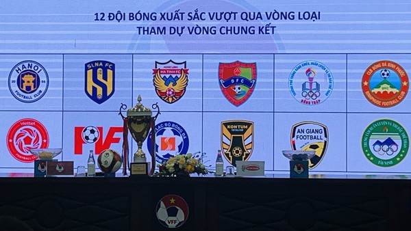 12 đội tranh vô địch Giải U15 quốc gia - Cúp Acecook 2025