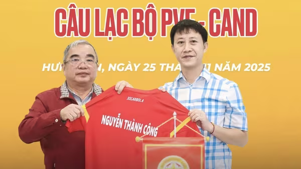 PVF-CAND ra mắt tân HLV Nguyễn Thành Công