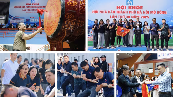 Lời cảm ơn của Hội Nhà báo thành phố Hà Nội