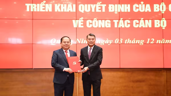 Đồng chí Quản Minh Cường làm Bí thư Tỉnh ủy Quảng Ninh