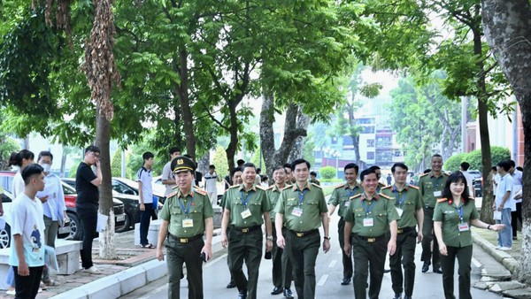 Thí sinh tham dự kỳ thi đánh giá của Bộ Công an đạt mức kỷ lục 