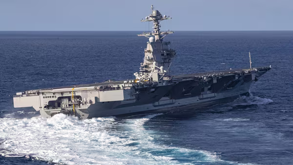 Tàu sân bay USS John F. Kennedy hoàn tất thử nghiệm động cơ hạt nhân đầu tiên