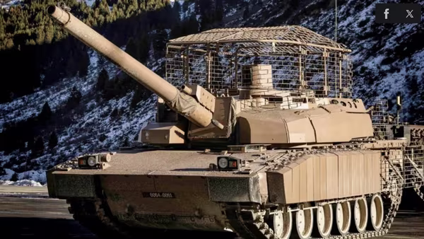 Xe tăng đắt nhất thế giới của Pháp được lắp giáp lồng để đối phó drone 