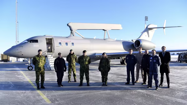 Thụy Điển giới thiệu máy bay do thám GlobalEye cho Ả-rập Xê-út