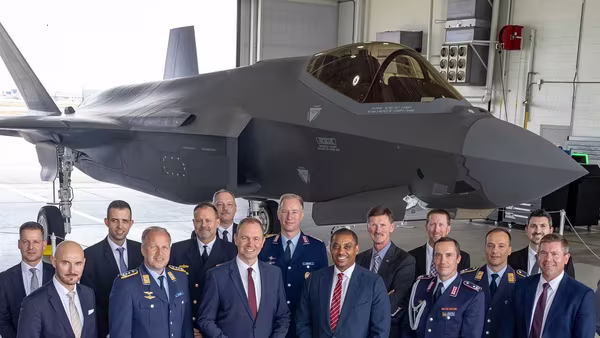 F-35A đầu tiên của Đức bước vào dây chuyền sản xuất tại Mỹ