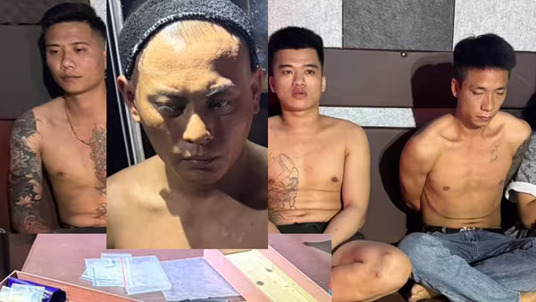 Đột kích quán karaoke phát hiện nhóm “bay lắc”