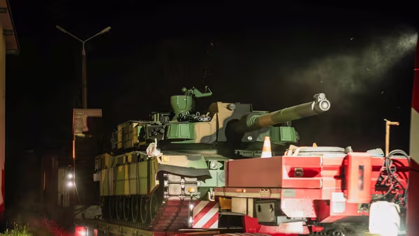 Ba Lan nhận nhiều pháo tự hành K9 và xe tăng K2 để giữ chắc 'Hành lang Suwalki'