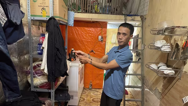 Truy "nóng" tên trộm 5 tiền án đột nhập khu nhà trọ ở Việt Hưng