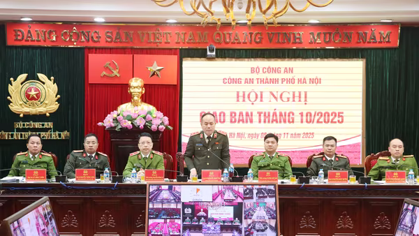 Tăng tốc hoàn thành các chỉ tiêu nhiệm vụ công tác công an được giao trong năm 2025