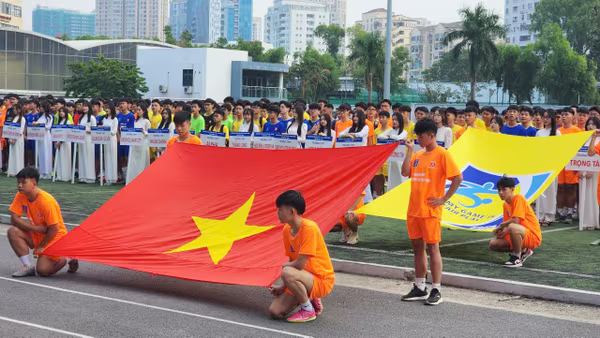 Giải bóng đá học sinh THPT Hà Nội 2025 lập kỷ lục mới về số đội tham dự