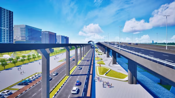 "Siêu dự án" đại lộ sông Hồng 300.000 tỷ đồng với tuyến tàu điện monorail có gì đặc biệt?