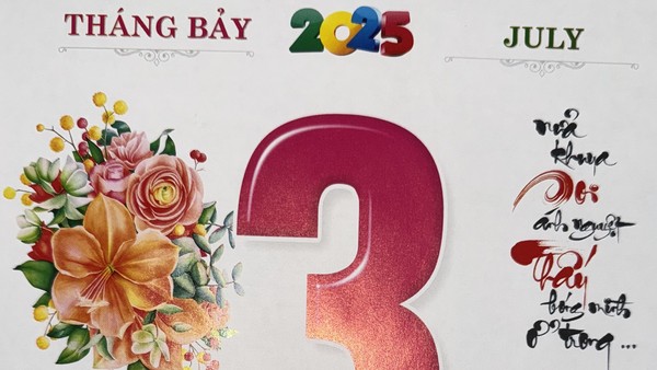 Xem lịch âm - Lịch vạn sự hôm nay ngày 3 tháng 7 năm 2025 tốt hay xấu?