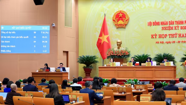 Hà Nội sẽ bầu 125 đại biểu HĐND TP khóa XVII, nhiệm kỳ 2026-2031