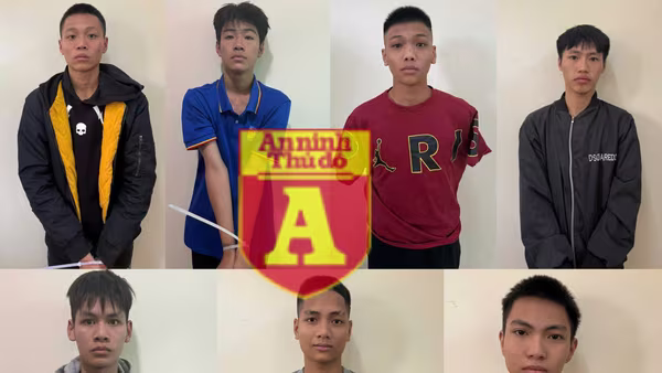 Cảnh sát hình sự Hà Nội bắt nhóm thiếu niên mang dao cướp tài sản lúc rạng sáng