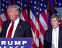 Quý tử nhà ông Trump ngái ngủ trong bài phát biểu ăn mừng chiến thắng của cha