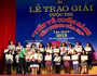 Trao giải cuộc thi "Viết về cuốn sách yêu thích của em"