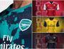 [ẢNH] Lộ mẫu áo loang lổ lạ mắt của Arsenal mùa giải tới