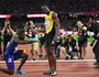 Tân vô địch 100m thế giới quỳ gối thán phục "Tia chớp đen" Usain Bolt
