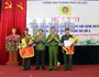 Lực lượng Công an xã tranh tài, thể hiện kiến thức, kỹ năng xử lý tình huống