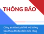 Công an Hà Nội thông báo thay đổi địa điểm tiếp công dân