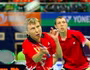 Hai mẹ con thắng trận lịch sử ở giải vô địch cầu lông thế giới 