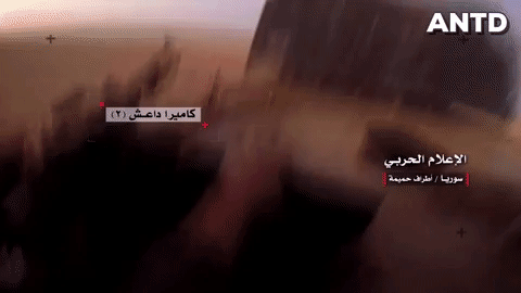 [ẢNH] Giây phút cuối cùng của những kẻ khủng bố IS bị xe tăng Syria hủy diệt