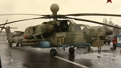 Với 16 tên lửa chống tăng 9M120 Ataka, trực thăng Mi-28N Nga có thể hủy diệt cả đoàn xe tăng 
