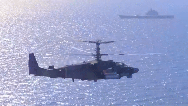 Trực thăng đối hạm Ka-52K Katran cực nguy hiểm của hải quân Nga