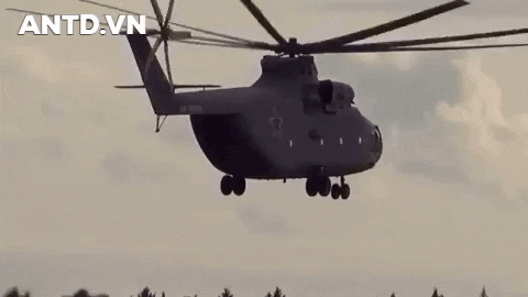 Trực thăng khổng lồ Mi-26 Nga gặp nạn gãy đuôi ngay tại sân bay Yakutsk